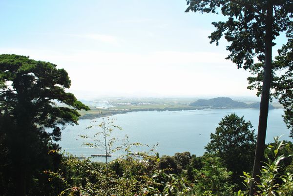 太郎坊大権現社　景色