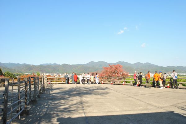 法輪寺　展望台