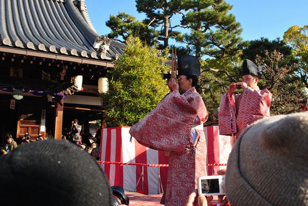 盧山寺　行列