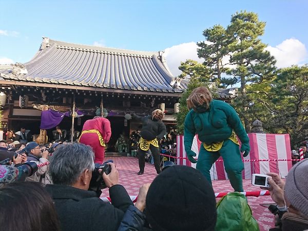 盧山寺　鬼おどり