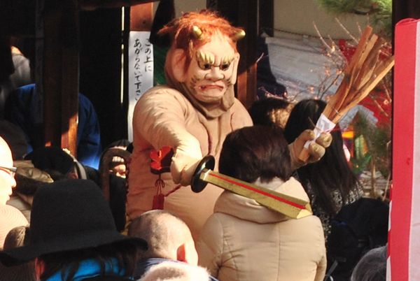 蘆山寺　鬼のお加持