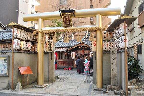 御金神社　鳥居