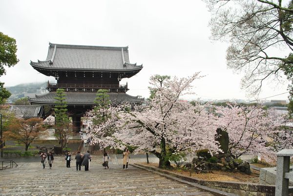 金戒光明寺　山門　景色