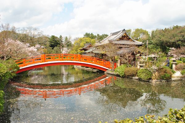 神泉苑　法成橋