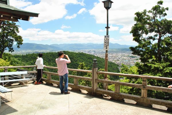 太郎坊宮　展望台