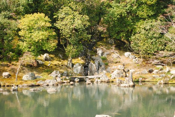 天龍寺　龍門瀑