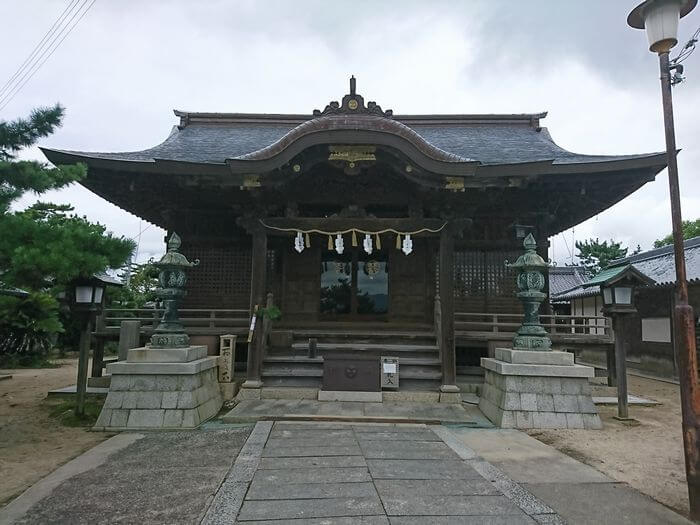 琴平八幡宮　本殿