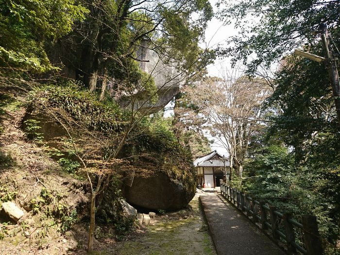 笠置寺　巨岩