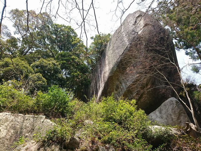 笠置寺　巨岩
