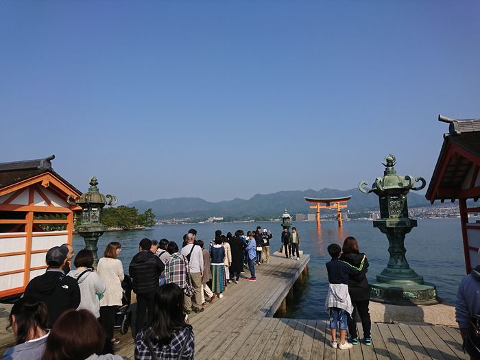 厳島神社　火焼前