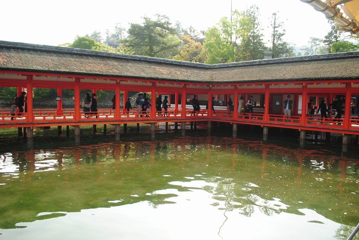 厳島神社　回廊