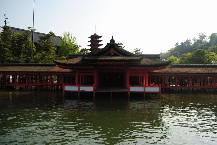 厳島神社　客神社本殿