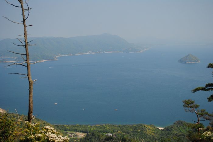 弥山　登山道　景色