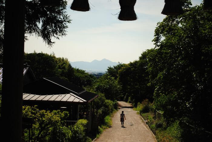 檜原神社　二上山