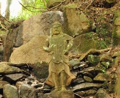 浄瑠璃寺奥の院 不動明王立像