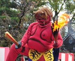 盧山寺　鬼おどり